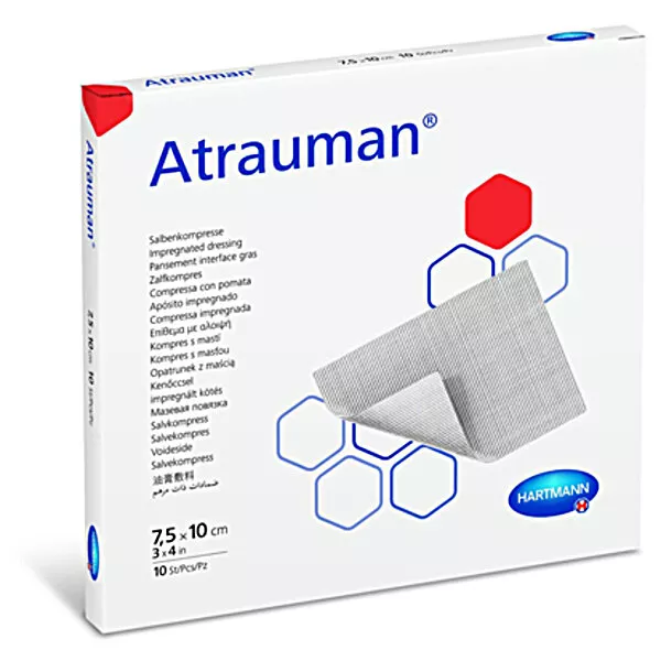 *Повязка мазевая Atrauman атравматичная 7,5 х 10 см №10