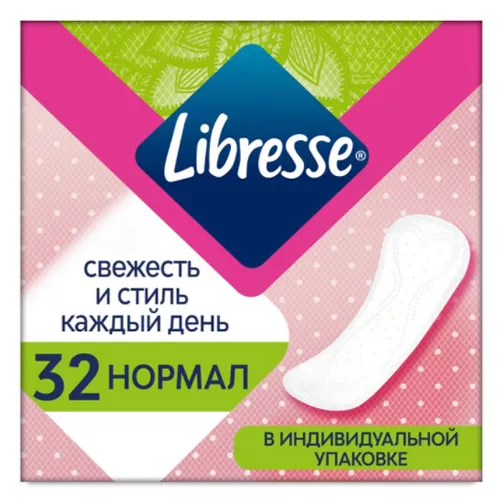 *Прокладки Libresse Dailyfresh Normal Duo ультратонкие №32