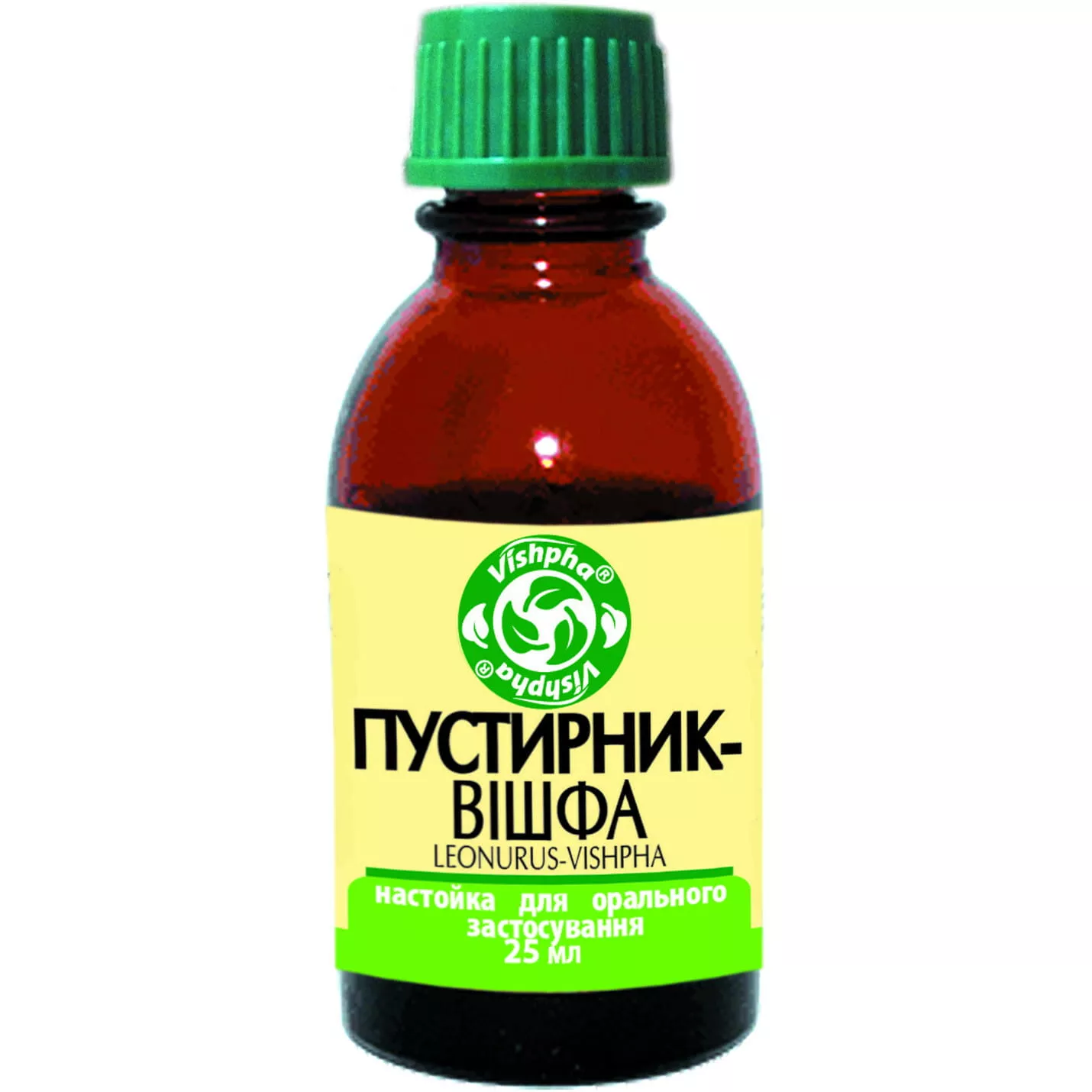 Пустырника настойка по 25 мл во флаконе - Вишфа