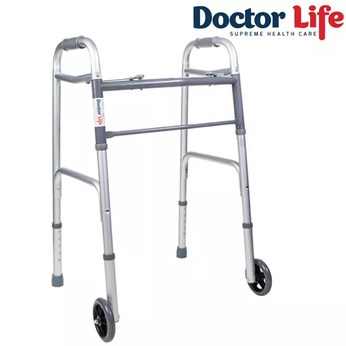 *Ходунки Dr.Life 10184SL/W складные с колёсами