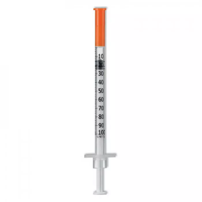 *Шприц инсулиновый U-100 с иглой 29G (0,3x13мм) 1мл №100 Vogt Medical
