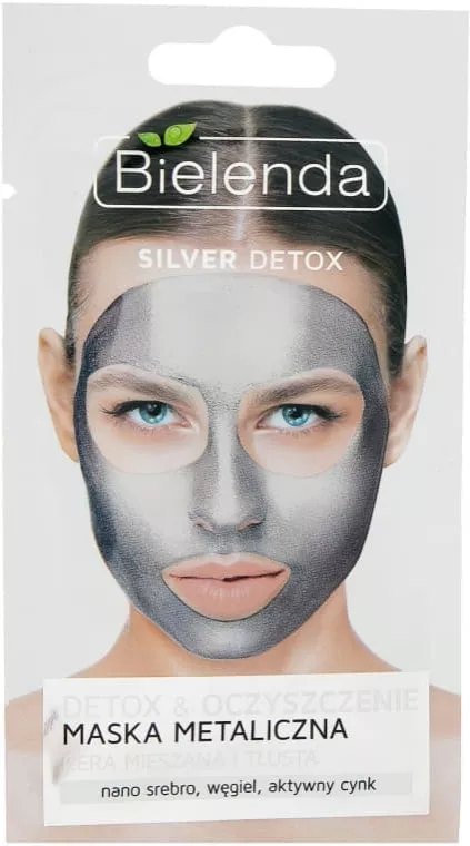*Маска Bielenda Silver Detox для комбинированной, жирной кожи 8г