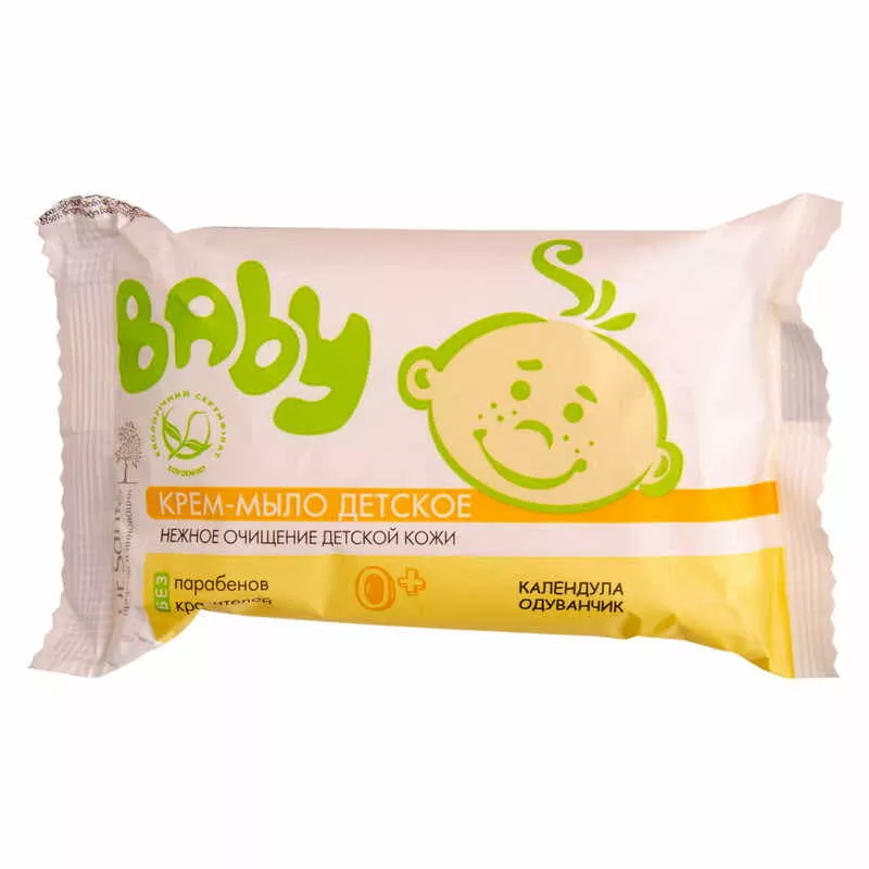 *Мыло детское Dr.Sante Baby Календула-одуванчик 90г