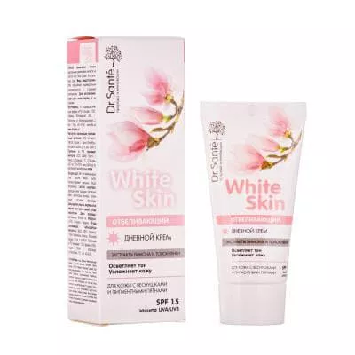 *Крем для лица Dr.Sante White Skin дневной отбеливающий 50мл