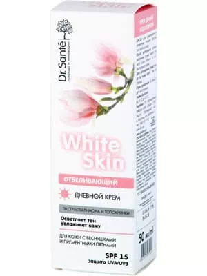 *Крем для лица Dr.Sante White Skin дневной отбеливающий 50мл