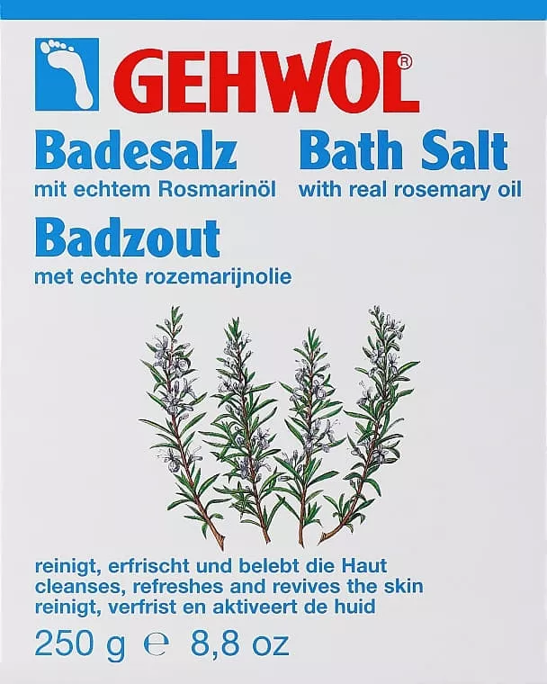 *Соль для ванн GEHWOL с розмарином 250г №10