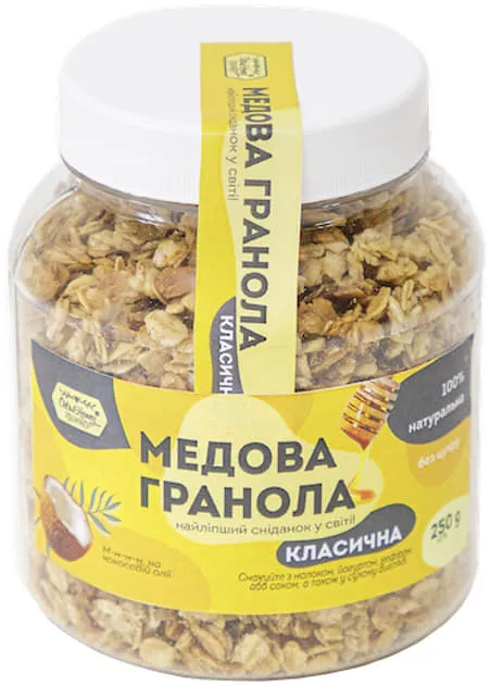 *Гранола Oats&Honey Классическая банка 250г