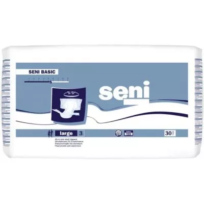 *Подгузники для взрослых Seni Basic р. L №30