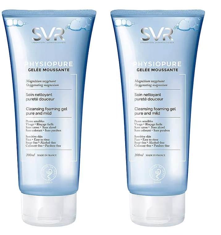 *Набор SVR Physiopure гель для обличчя очищуючий 200мл №2