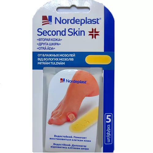 *Пластырь NordePlast мед. гидроколлоидный 2 х 6 см №5