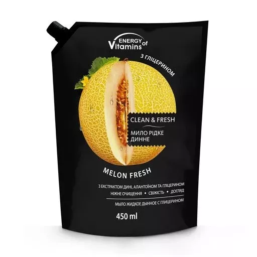 *Мыло жидкое Energy Vitamins Дынное 450мл