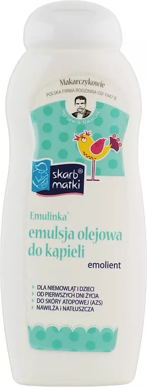 *Эмульсия для ванны Skarb Matki масляная Эмулинка 250мл