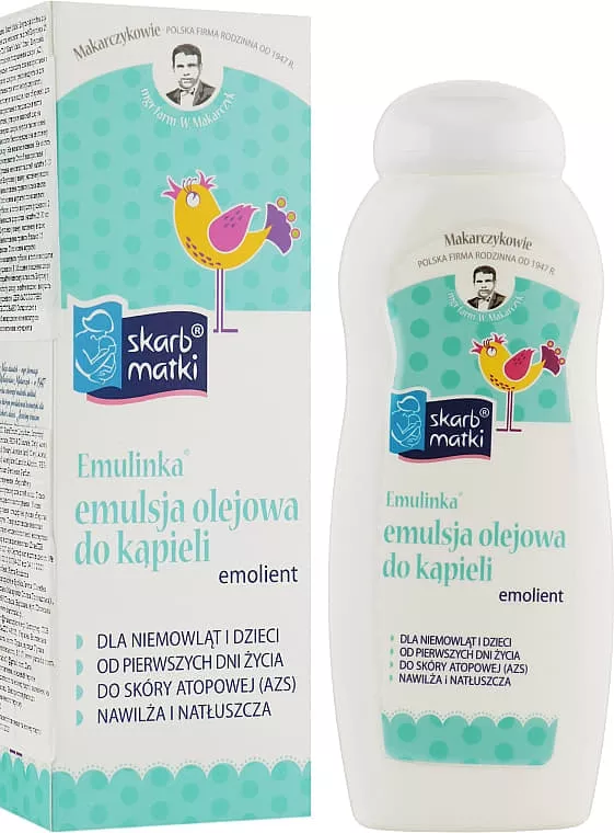 *Эмульсия для ванны Skarb Matki масляная Эмулинка 250мл