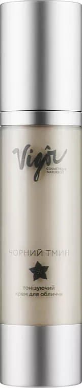 *Крем для лица Vigor CN тонизирующий Черний кмин 10мл