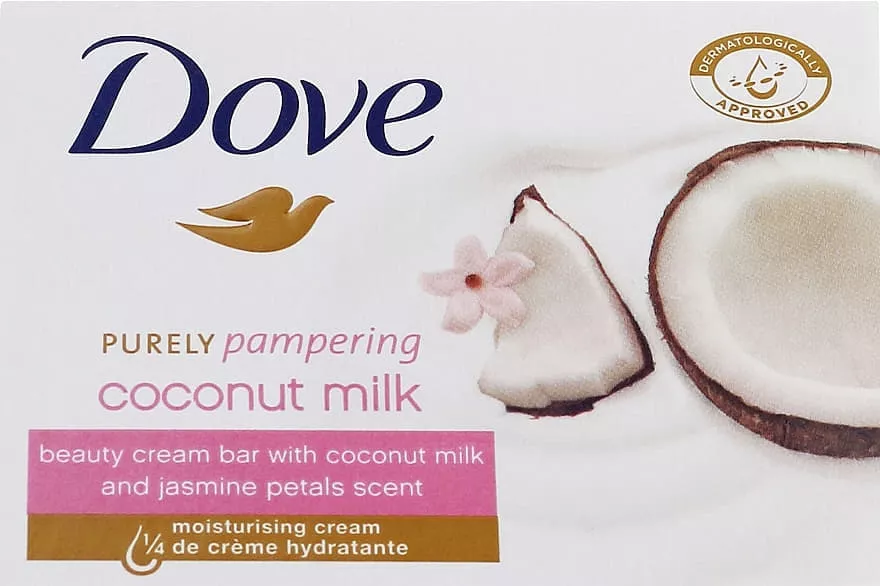 *Крем-мыло Dove Кокосовое молоко и лепестки жасмина 135 г