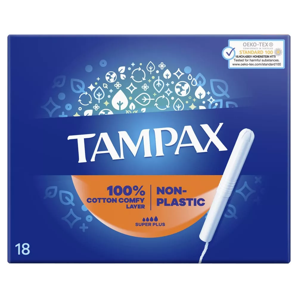 Тампоны Тампакс COMPAK супер плюс №18