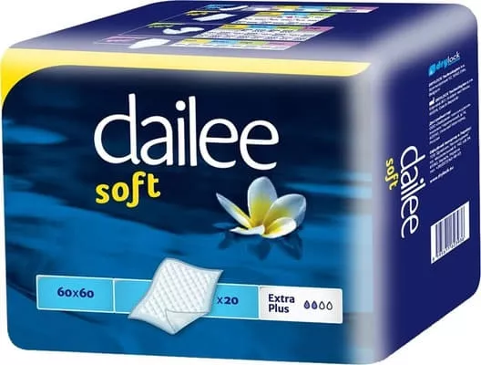 *Пеленки Dailee Soft одноразовые р. 60х60 см №20