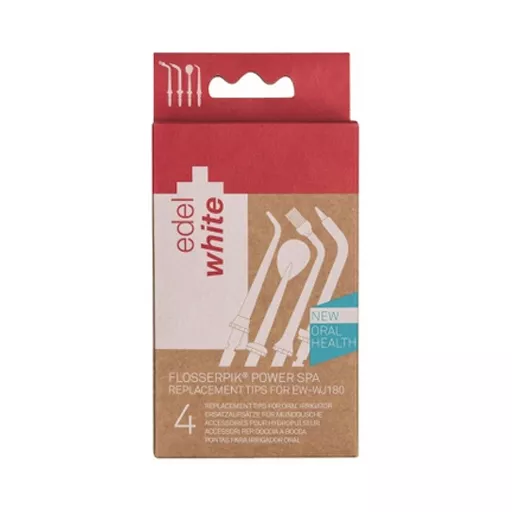Набор насадок для ирригатора Edel White Flosserpick Power Spa WJR2