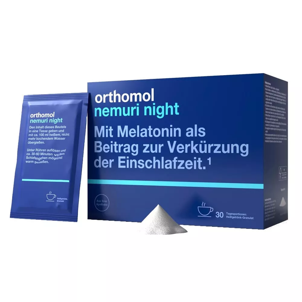 Витамины Ортомол Nemuri night Directgranulat 30 дней (здоровый сон)