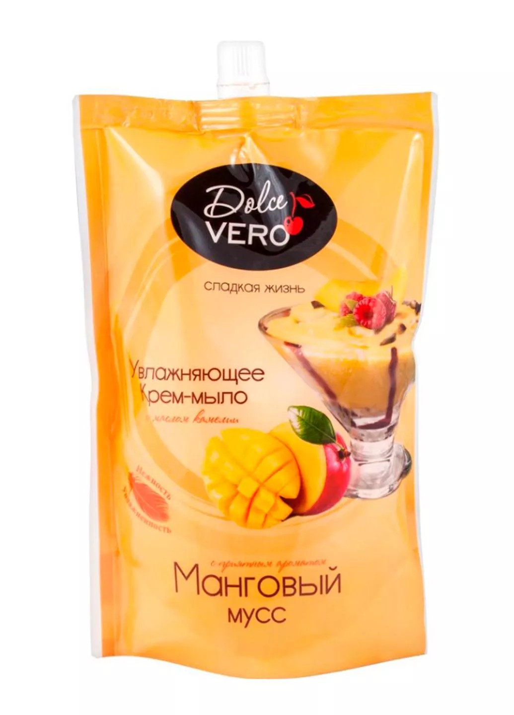 *Мыло жидкое Dolce Vero Манговый мусс 1500 мл Дойпак
