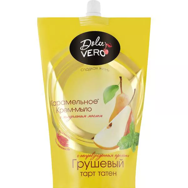 *Мыло жидкое Dolce Vero Грушевый Тарт Татен 500 мл дойпак