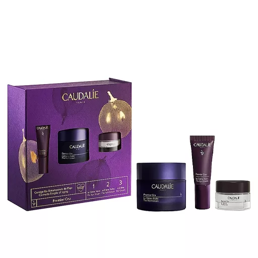 *Набор Caudalie Premier Cru Rich (Premier Cru Крем Рич 50мл; крем для глаз 5мл, Крем 15мл)
