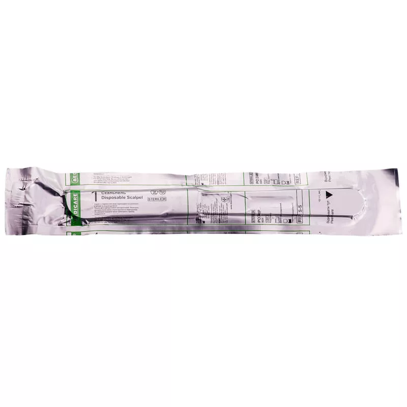 *Скальпель Medicare одноразовый стер. р.11