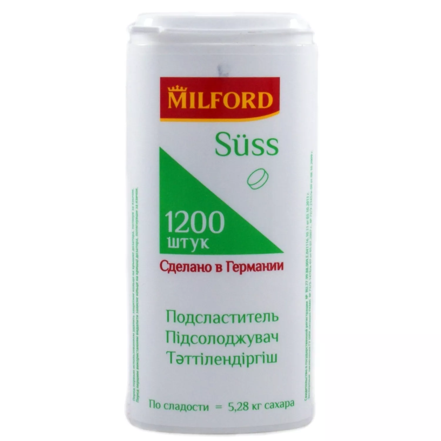 *Заменитель сахара Milford Suss табл. №1200