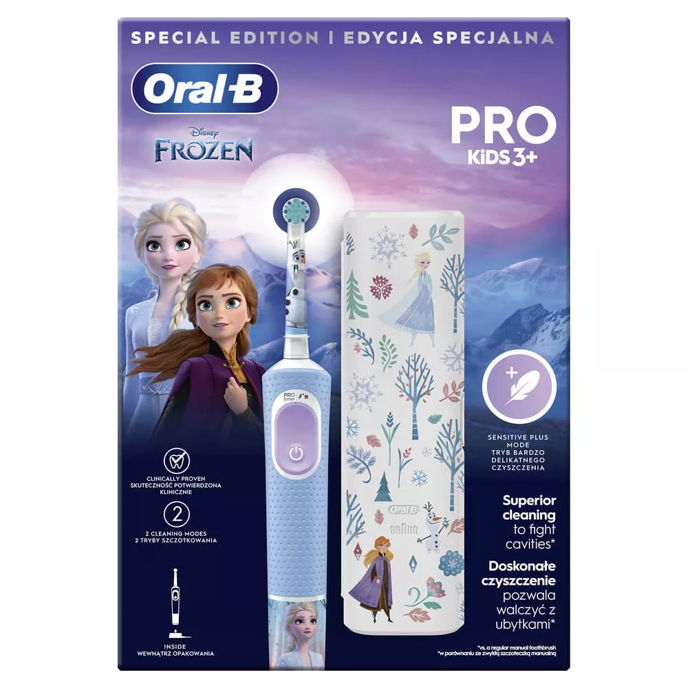 Зубная щетка ORAL-B Frozen Pro Kids электрическая D103.413.2KX тип 3708