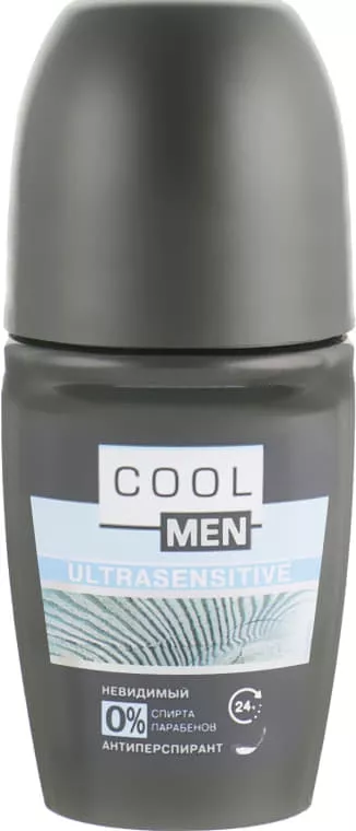 *Антиперспирант Cool Men Ultrasensitive ролик 50мл