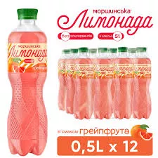 *Вода Моршинская сл. газ. Грейпфрут 0,5 л ПЭТ