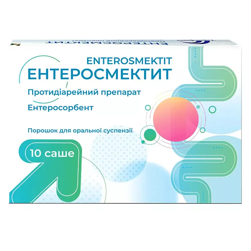 *Энтеросмектит пор. д/ор. сусп. 3,76г саше №10