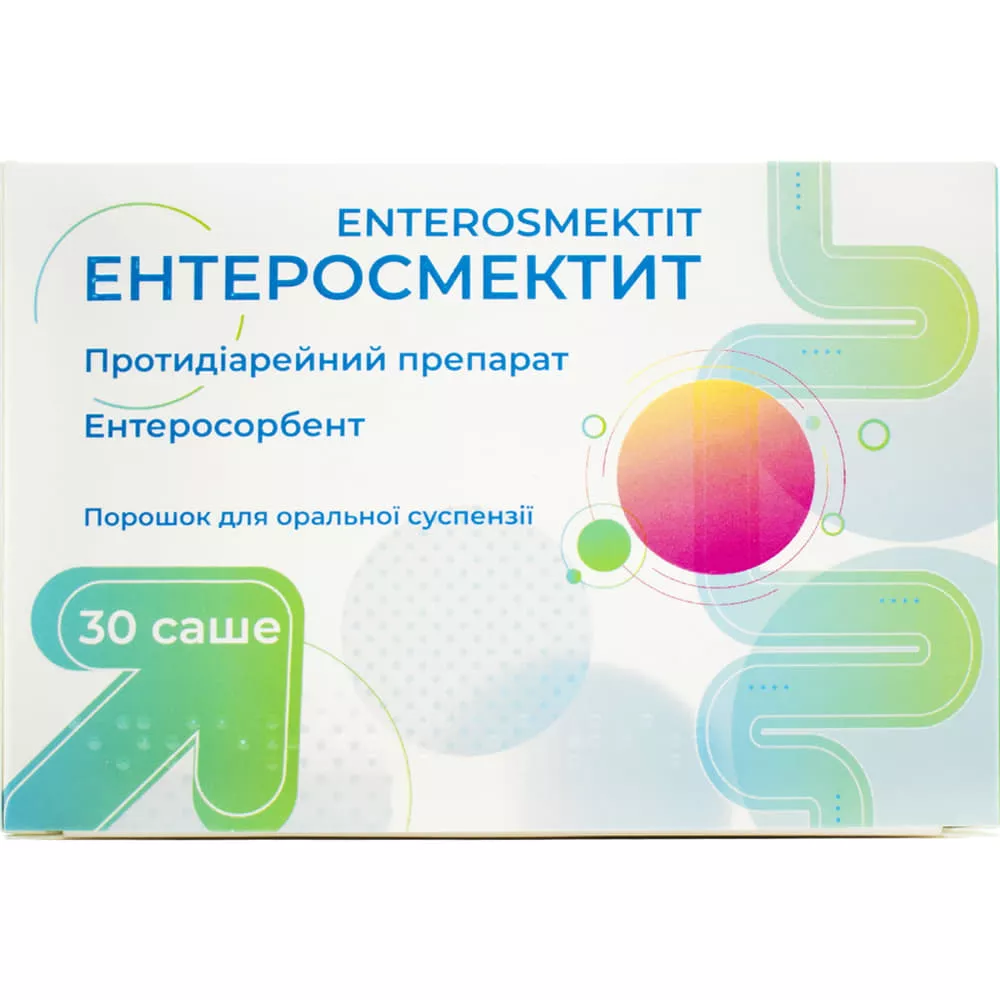 *Энтеросмектит пор. д/ор. сусп. 3,76г саше №30