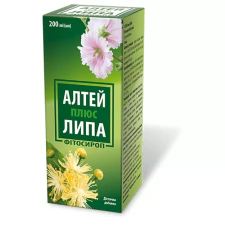 *Алтей Плюс Липа фитосироп 200мл
