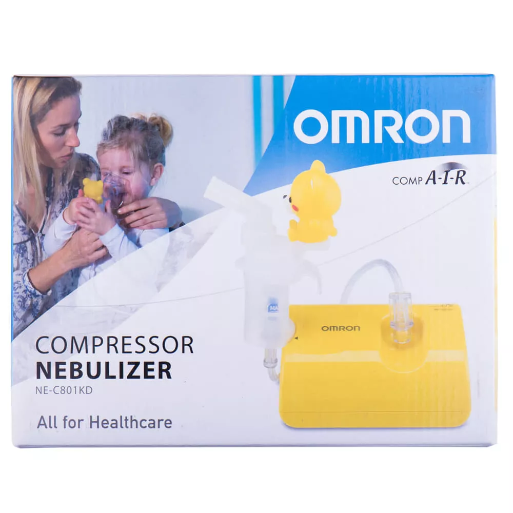 *Ингалятор Omron NE-C801KD (NE-C801S-KDE-V) компрессорный