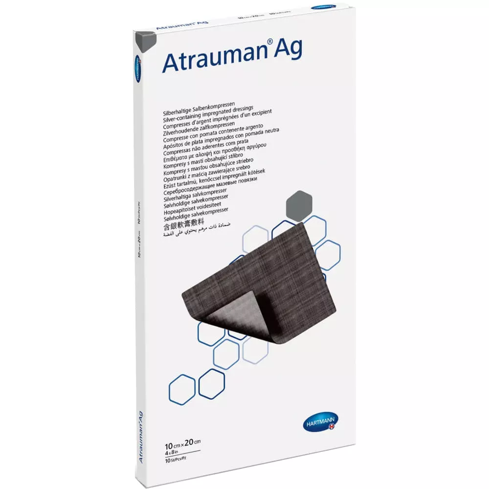 *Повязка Atrauman Ag мазевая 10 х 20 см №3