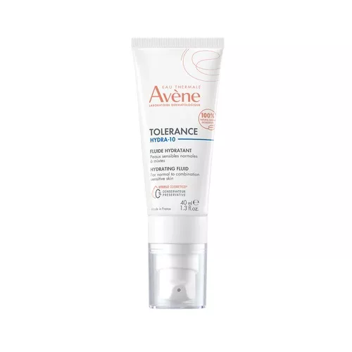Флюид Avene Толеранс Гидра-10 для лица увлажняющий с гиал. кисл. 40мл