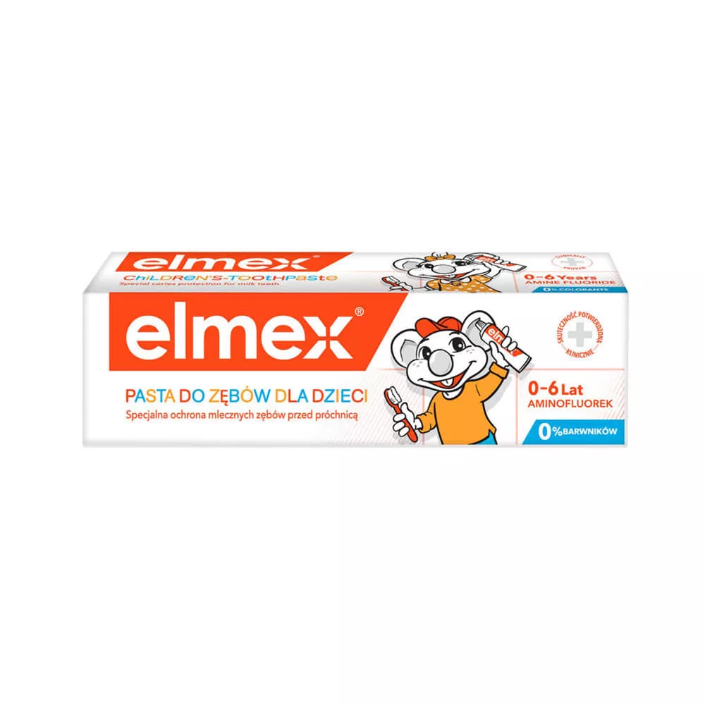 *Зубная паста Elmex Детская 1-6 лет 75мл