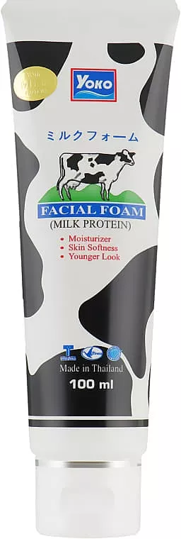 *Пена для лица Yoko Milk с протеинами молока 100мл