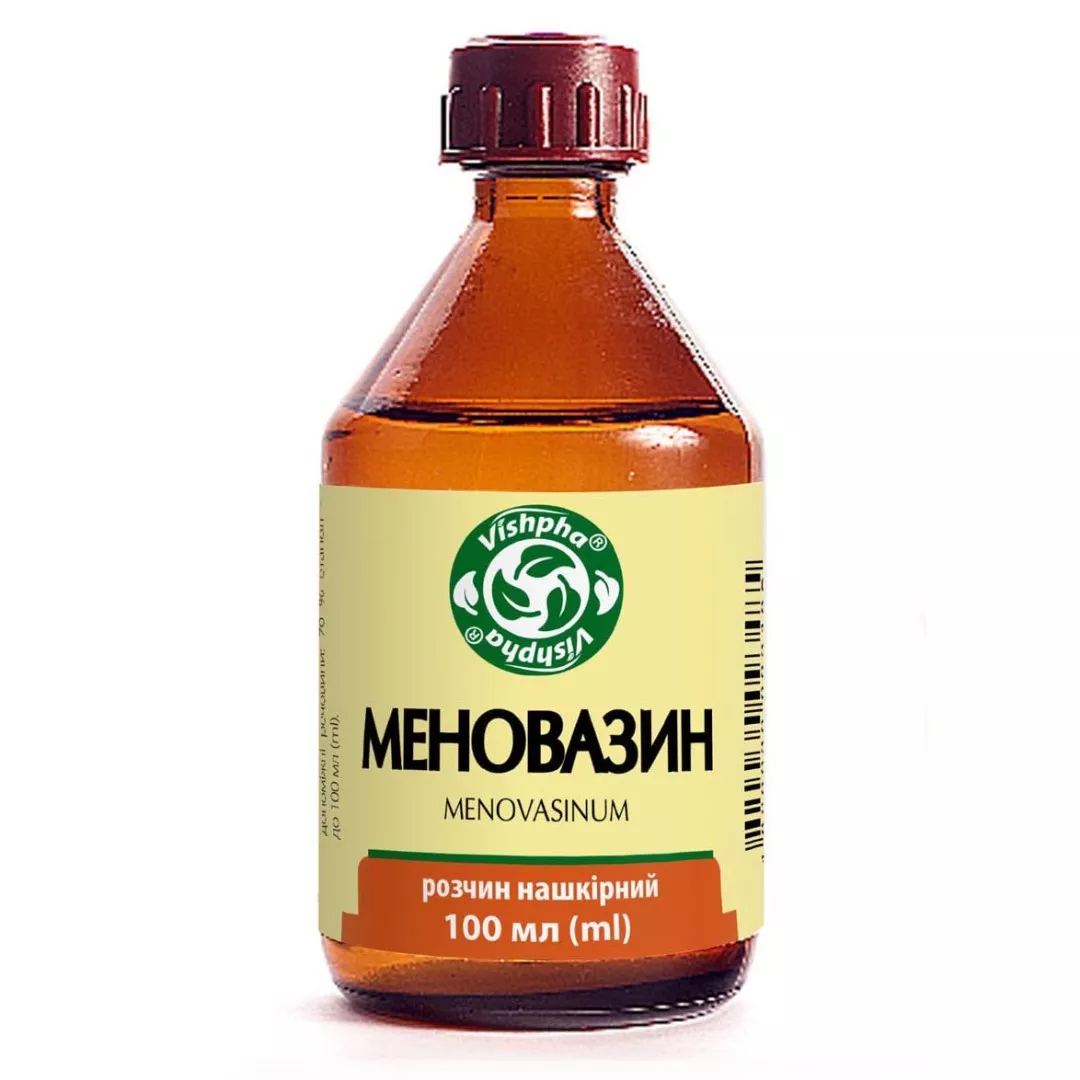 *Меновазин р-р спирт. флак. 100мл Житомир