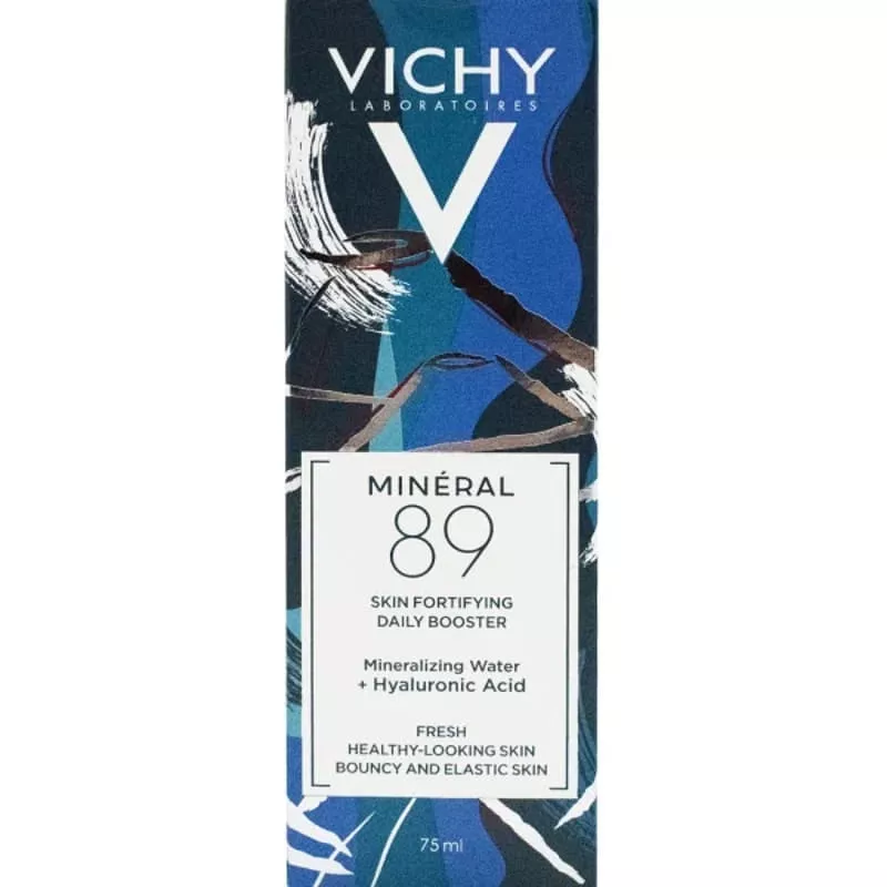 *Гель-бустер Vichy Минерал 89 повышает упругость и увлажнение кожи лица 75 мл лимит.серия