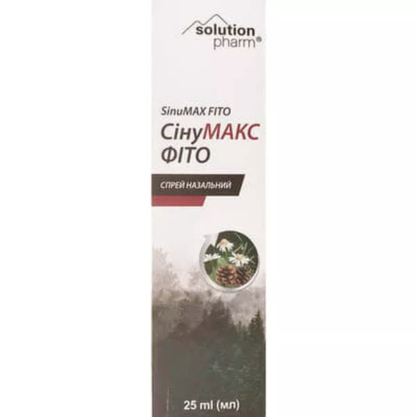 *Синумакс фито спрей назал. фл. 25 мл тм Solution Pharm