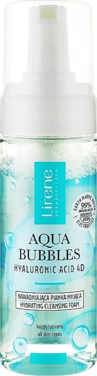 *Пенка Lirene Aqua Bubbles для умывания 150 мл
