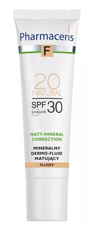 Дермофлюид Pharmaceris Минеральный маткующий для натуральной кожи SPF 30 30 мл