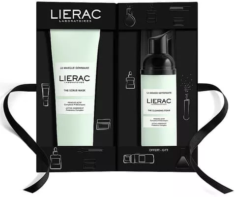 *Набор Lierac Новогодний Маска-гомаж 75мл + Очищающий мусс 50мл