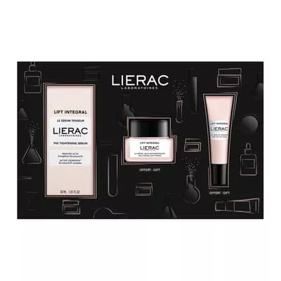 *Набор Lierac Лифт Интеграль сыворотка 30мл + дневной крем 20мл+средство для контура глаз 7,5мл