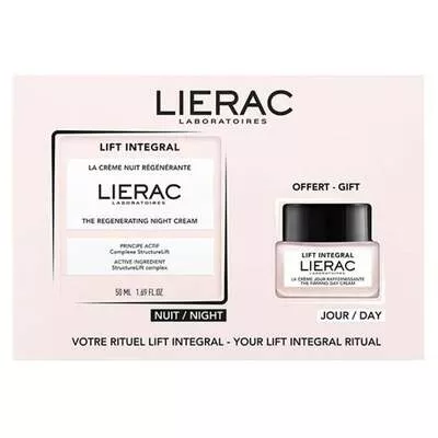 *Набор Lierac Лифт Интеграль ночной крем 50 мл + мини-модель дневной крем 20 мл
