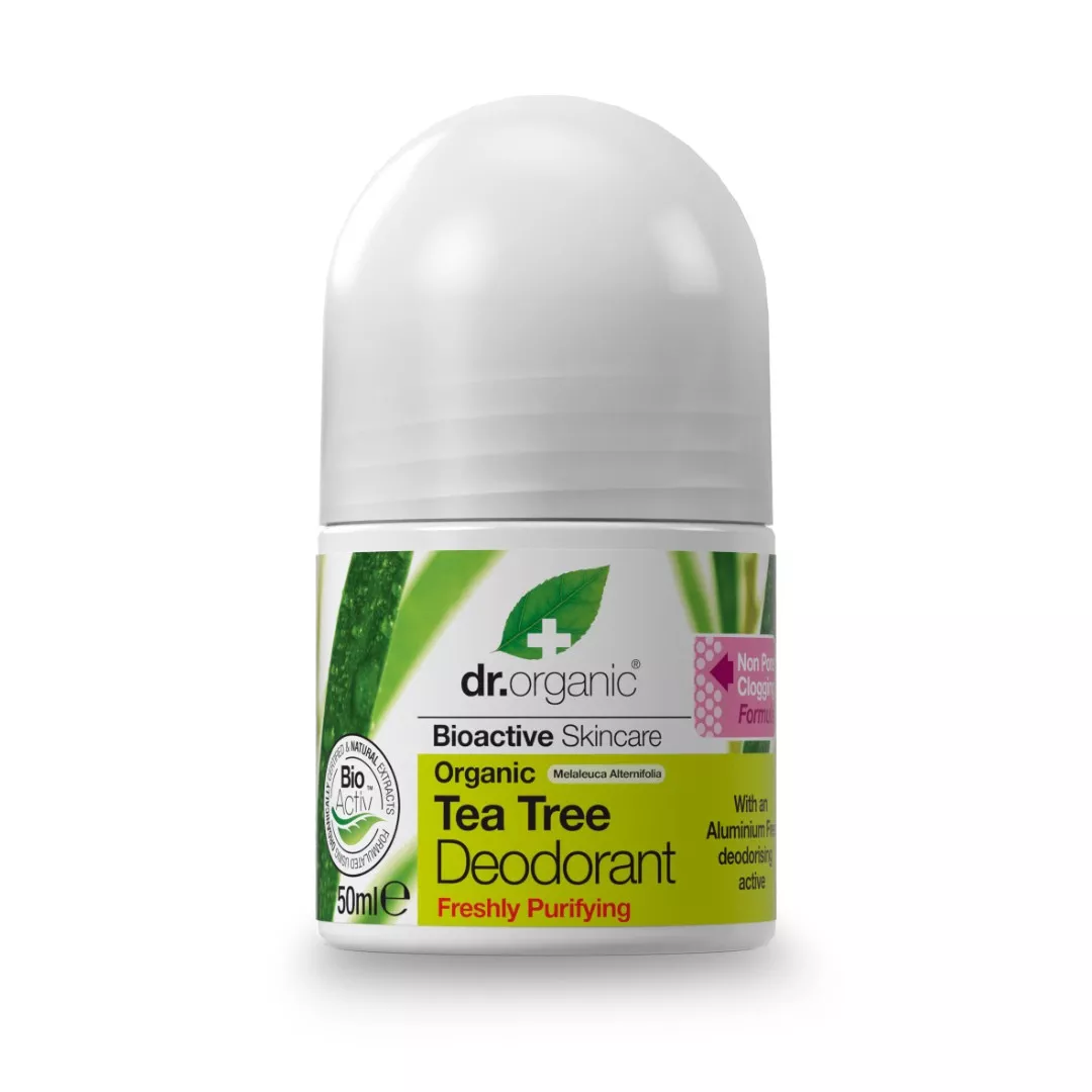 *Дезодорант Dr. Organic с экстрактом чайного дерева 50 мл