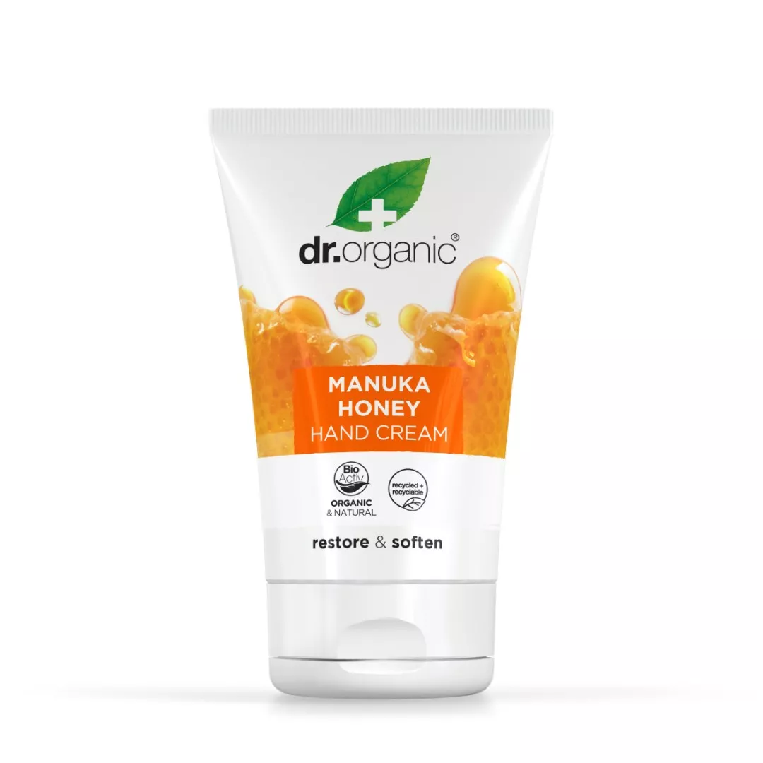 *Крем Dr. Organic для рук и ногтей с медом Манука 125мл
