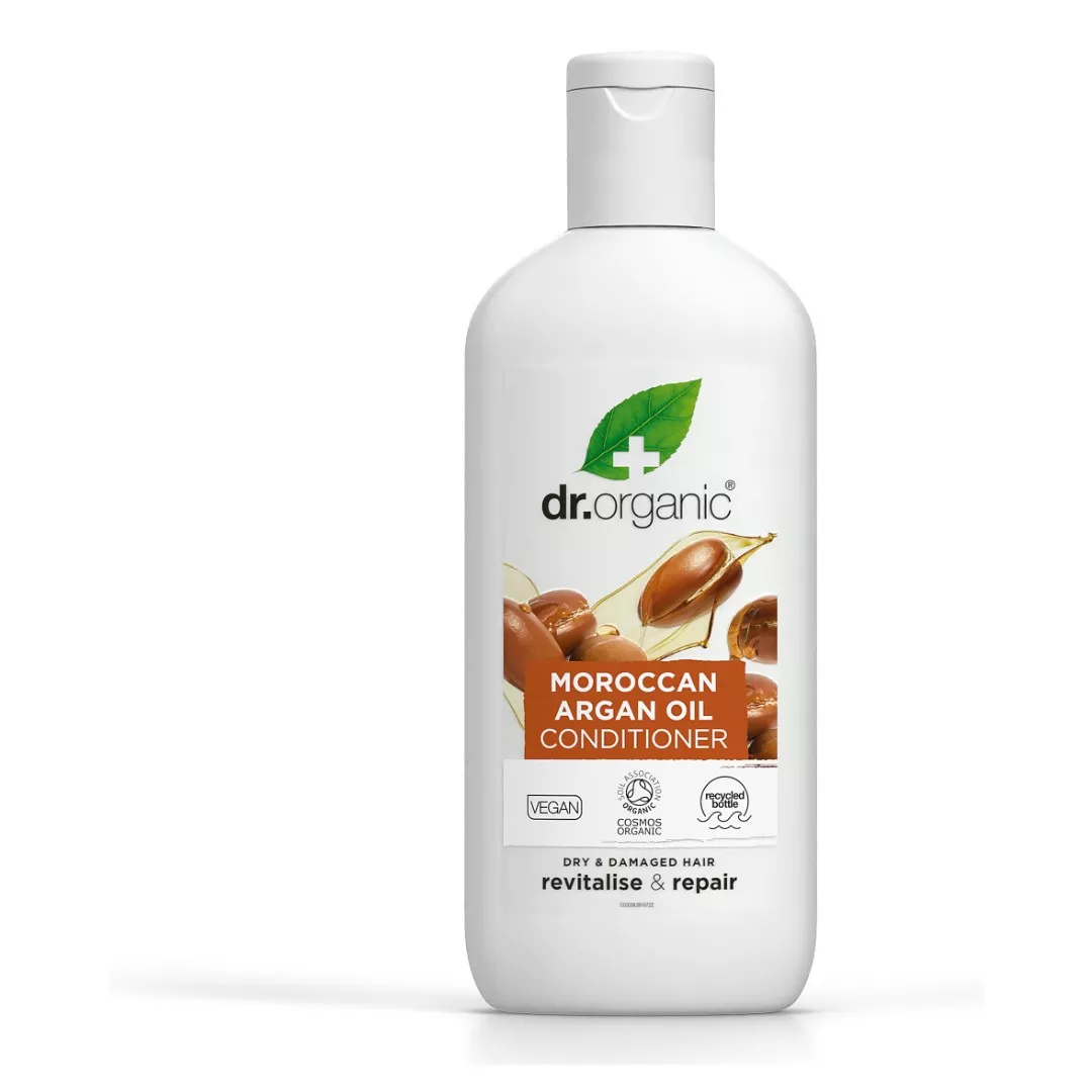 *Кондиционер Dr. Organic для сухих и поврежденных волос с марокканским аргановым маслом 265мл